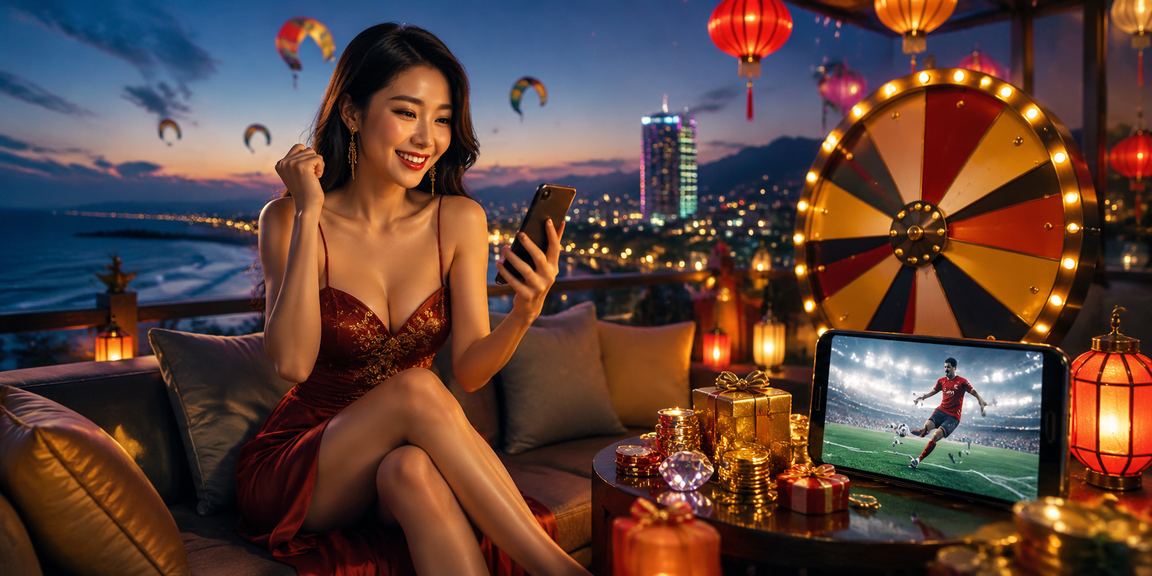 Người dùng tại Hội An tham gia bốc thăm may mắn và tìm hiểu chính sách bảo mật trực tuyến