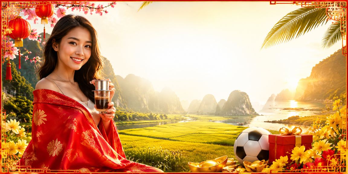 Người dùng tại Ninh Bình theo dõi kèo bóng đá và kiểm tra ưu đãi tiền thưởng trong quán cà phê